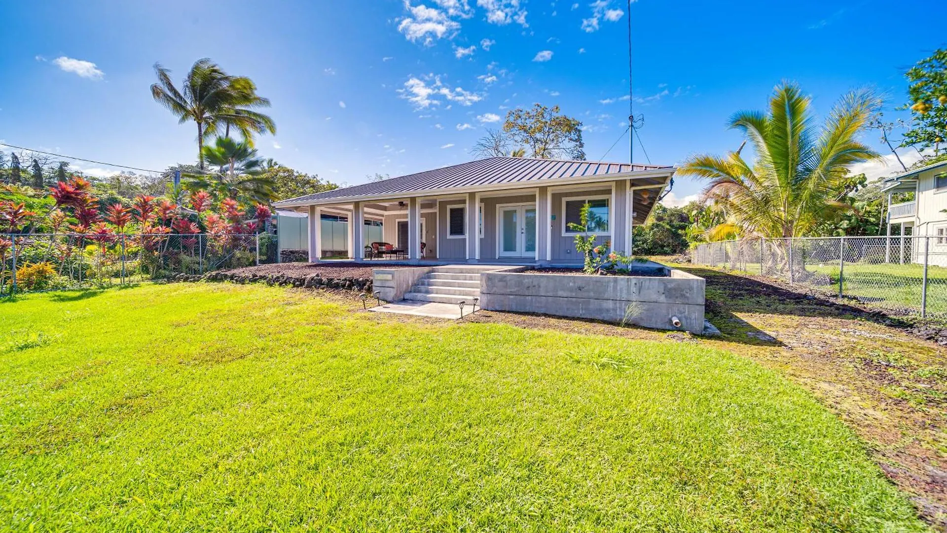 度假居 Pahoa House With Lanai, Walk To Ocean!别墅